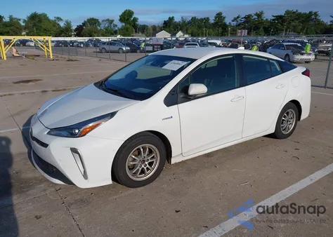 2021 Toyota Prius Le Awd-E из США, поврежденный, VIN JTDL9MFU6M3027941